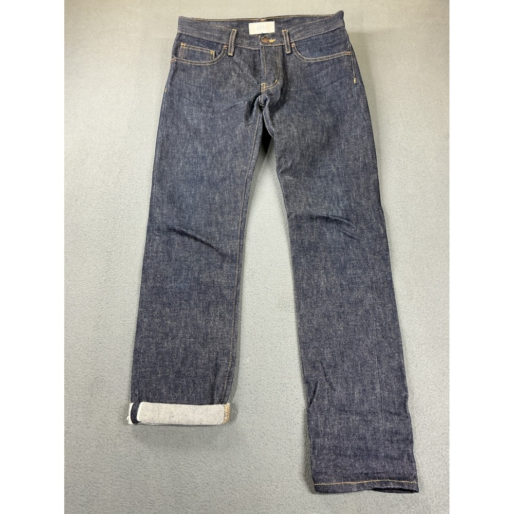 Objects Without Meaning O-M Jeans Selvedge Men's 29x32 Straight Button Fly‎ USA
